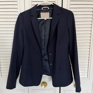 Classic blue suit. Banana Republic